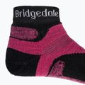 Women's trekking socks Bridgedale Hike Midweight Performance Ankle black/pink 3
