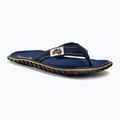 Gumbies Islander flip flops in navy blue