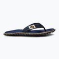 Gumbies Islander flip flops in navy blue 2