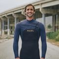 Men's swimming wetsuit Xcel Comp+ 4/3 mm Full black/blue nights 3