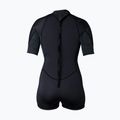 Women's swimming wetsuit Xcel Axis Back Zip Spring 2 mm black/palm/monstera print 2