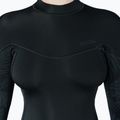 Women's swimming wetsuit Xcel Axis Back Zip Spring 2 mm black/palm/monstera print 3