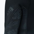Women's swimming wetsuit Xcel Axis Back Zip Spring 2 mm black/palm/monstera print 6