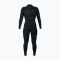 Women's swimming wetsuit Xcel Axis Back Zip 4/3 mm Full black/palm/monstera print