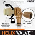 Mouthpiece for Source Tactical Helix Valve coyote 2
