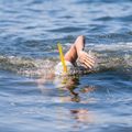 FINIS Swimmers Snorkel front tube yellow 1.05.009.50 2