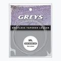 Greys Greylon Knotless Tapered Leader spinning leader clear 1326005
