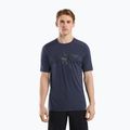 Men's Arc'teryx Ionia Merino Wool Logo trekking shirt navy blue X000006796005