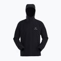 Men's Arcteryx Squamish Hoody wind jacket black X000007411026