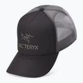 Arcteryx Bird Word Trucker Curved black/graphite cap