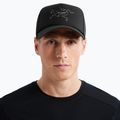 Arcteryx Bird Trucker Curved cap black 5