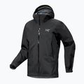 Men's Arcteryx Beta rain jacket black 7