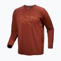 Men's Arc'teryx Cormac Logo longsleeve sequoia heather/ solaris 4