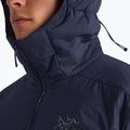Men's Arcteryx Atom Hoody insulated jacket black sapphire 6