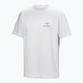Men's T-shirt Arcteryx Kragg Sl Cotton Bird Word white light/black 6
