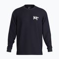 Men's Arc'teryx Kragg SL Cotton Bird Tile longsleeve black / arctic silk