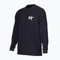 Men's Arc'teryx Kragg SL Cotton Bird Tile longsleeve black / arctic silk 3