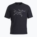 Men's Arc'teryx Cormac Logo SS black heather T-shirt