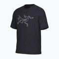 Men's Arc'teryx Cormac Logo SS black heather T-shirt 3