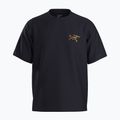 Men's Arcteryx Kragg Cotton Logo T-shirt 24k black