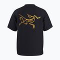 Men's Arcteryx Kragg Cotton Logo T-shirt 24k black 2