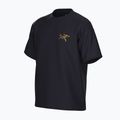 Men's Arcteryx Kragg Cotton Logo T-shirt 24k black 3