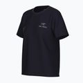 Arcteryx women's Kragg Sl Cotton Emblem Crew t-shirt black 3