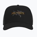 Arc'teryx Bird Word 24k black baseball cap 3