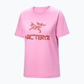 Women's T-shirt Arcteryx Kragg SL Cotton Heatmap Crew pineberry 5