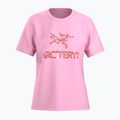 Women's T-shirt Arcteryx Kragg SL Cotton Heatmap Crew pineberry