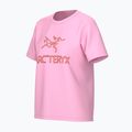 Women's T-shirt Arcteryx Kragg SL Cotton Heatmap Crew pineberry 3