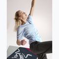 Women's T-shirt Arc'teryx Kragg Sl Cotton Emblem Crew mallow alpine blue 5