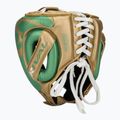 Boxing helmet Rival RHG100 Professional Headgear green/gold 3