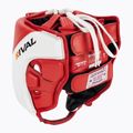 Rival Amateur Competition Headgear Boxing Helmet red/white 3