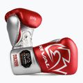 Boxing gloves Rival RS100 Professional red/silver 2