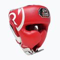 Boxing helmet Rival RHG100 Professional Headgear red/silver 2