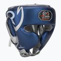 Rival RHG100 Professional Headgear blue/silver boxing helmet