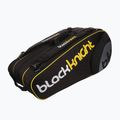 Black Knight Pro Series Tour 12R squash bag black/yellow