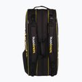 Black Knight Pro Series Tour 12R squash bag black/yellow 5