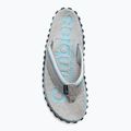 Gumbies Cairns blue-grey flip flops 6