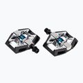 Crankbrothers Double Shot 2 black/silver/blue bicycle pedals