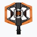 Crankbrothers Double Shot 2 orange/black/orange cycle pedals 4