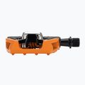 Crankbrothers Double Shot 2 orange/black/orange cycle pedals 6