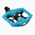 Bike pedals Crankbrothers Double Shot 2 light blue/black 4