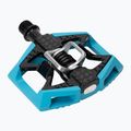 Bike pedals Crankbrothers Double Shot 2 light blue/black 6