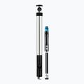 Crankbrothers Klic HP Gauge 120 psi silver bicycle pump