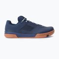 Men's platform cycling shoes Crankbrothers Stamp Lace navy blue and brown CR-STL04281A105 2