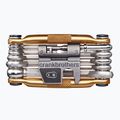 Crankbrothers Multitool 17 gold bicycle spanner