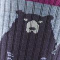 Women's Socks Darn Tough Bear Town Micro Crew Cushion purple 2