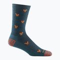 Men's Darn Tough Strut Crew dark teal socks 4